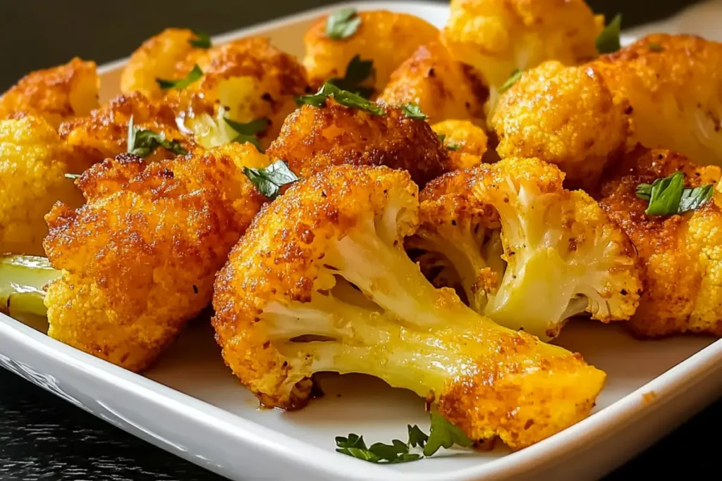 Crispy Air Fryer Cauliflower – The Best Crunchy Snack Ever 1 Super simple and delicious crispy Air Fryer cauliflower!