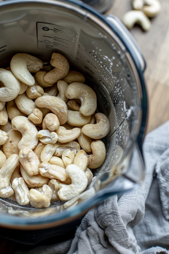 soaking cashews for how to make cashew milk