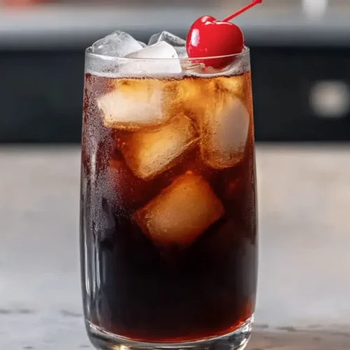 The Best Roy Rogers Drink you will love 3 Roy Rogers Drink with cola, grenadine, and cherry in vintage glass