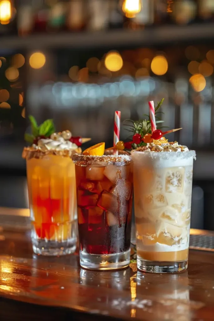Roy Rogers Drink variations including Dirty and Holiday styles