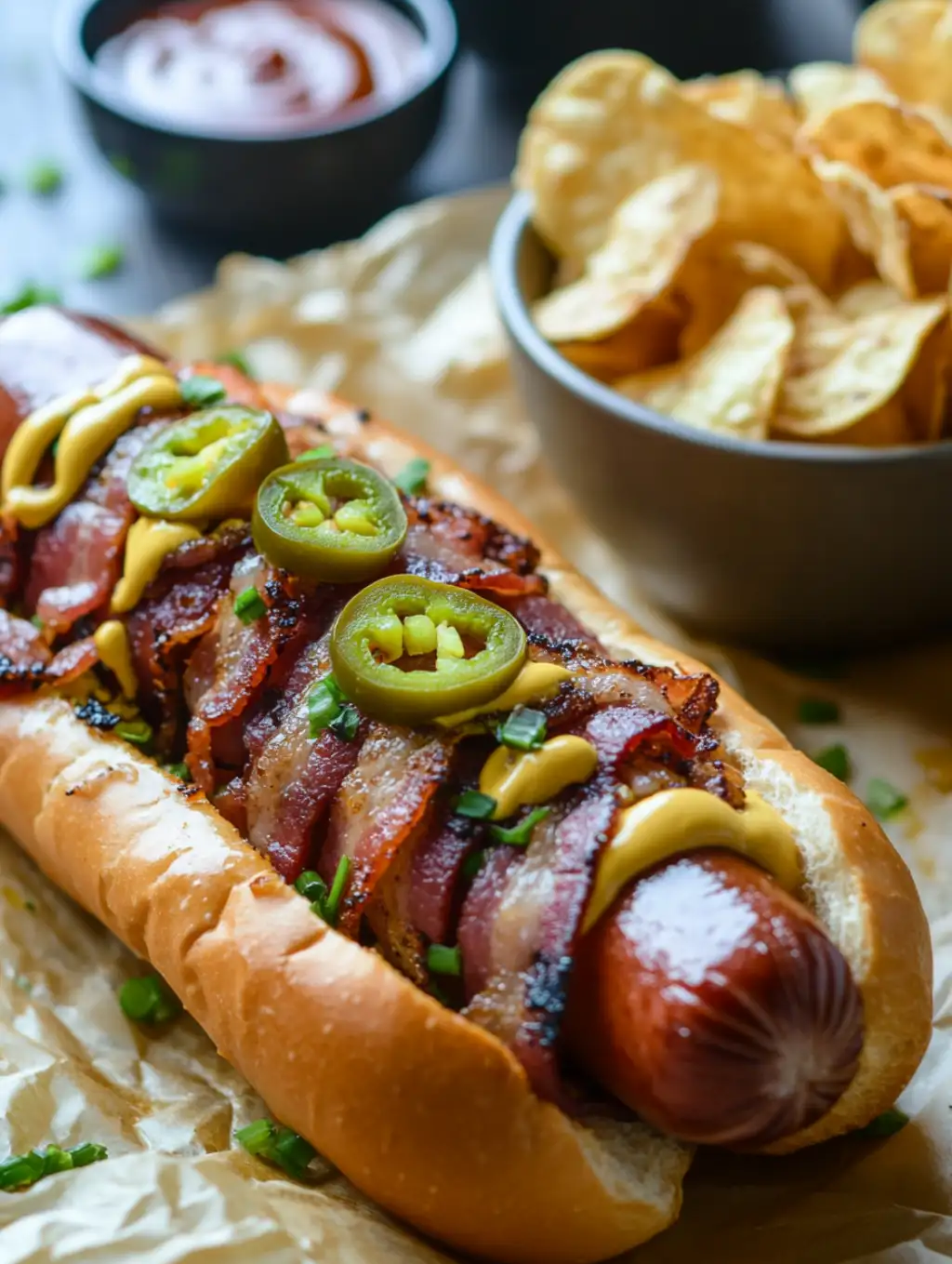 Air Fryer Bacon Wrapped Hot Dogs – Quick Weeknight
